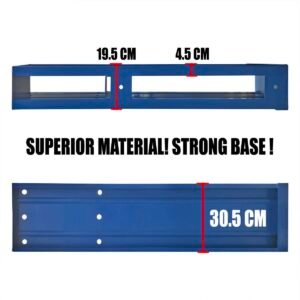 Single Base L 1290mm Powder Coated