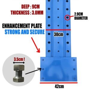 Upright H 5940mm Powder Coated