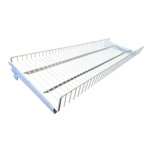 1000mm wire shelf with 2 brackets