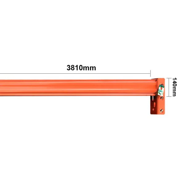 3810mm ( 140mm ) Pallet Racking Beam [Orange]