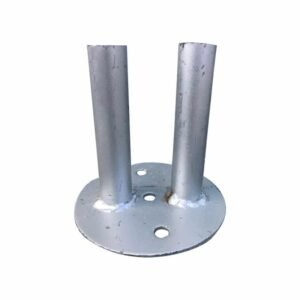 Modular Pet Enclosure Mesh Panel Double Base