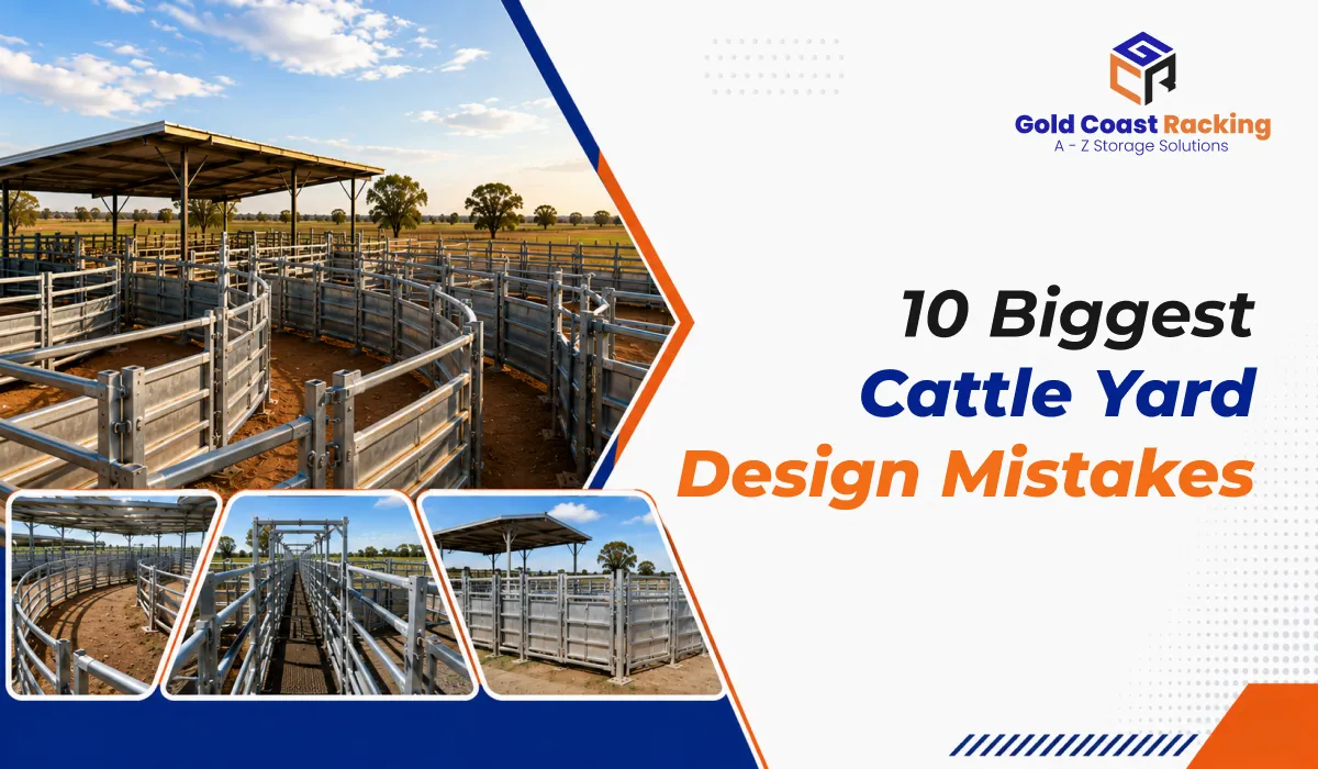 Cattle yards design